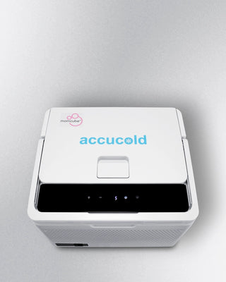 Accucold SPRF11MC MOMCUBE® Portable Breast Milk Refrigerator-Freezer, 0.35 cu.ft. (10 L)