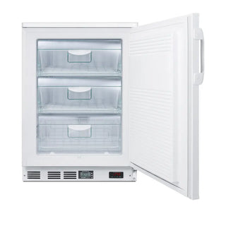 Accucold VT65 24" Wide Built-In All-Freezer, -30°C Capable with NIST Calibrated Alarm, 3.5 cu.ft.