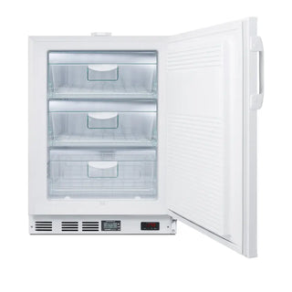 Accucold VT65ADA 24" Wide Built-In All-Freezer ADA Compliant, -30°C Capable with NIST Calibrated Alarm, 3.5 cu.ft.
