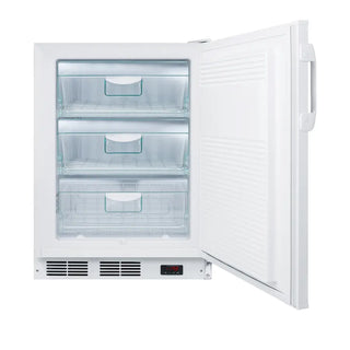 Accucold VT65MLBIADAGP 24" Wide Built-In All-Freezer ADA Compliant, -25°C Capable, 3.5 cu.ft.