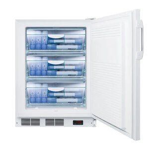 Accucold VT65MLBIADAGP 24" Wide Built-In All-Freezer ADA Compliant, -25°C Capable, 3.5 cu.ft.