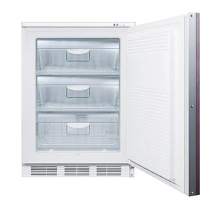 Accucold VT65MLBIIF 24" Wide Built-In All-Freezer with Integrated Door Frame, 3.5 cu.ft.(Panel Not Included)