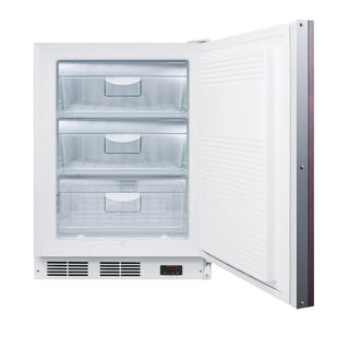 Accucold VT65MLBIIFADA 24" Wide Built-In All-Freezer ADA Compliant (Panel Not Included), -25°C Capable, 3.5 cu.ft.