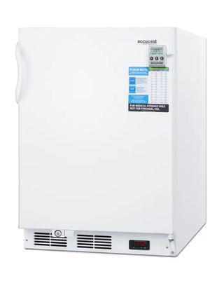 Accucold VT65MLBIVACADA 24" Wide Built-In All-Freezer ADA Compliant, -25°C Capable, 3.2 cu.ft.
