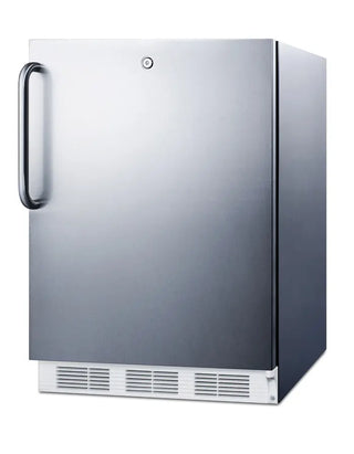 Accucold VT65MLCSS 24" Wide Built-In All-Freezer with Stainless Steel Exterior, -25°C Capable, 3.5 cu.ft.