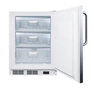 Accucold VT65MLCSSADA 24" Wide Built-In All-Freezer ADA Compliant, -25°C Capable, 3.5 cu.ft.