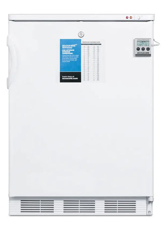 Accucold VT65MLMED 24" Wide All-Freezer with NIST Calibrated Temperature Alarm, -25°C Capable, 3.5 cu.ft.