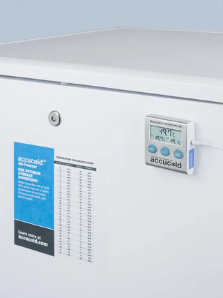 Accucold VT65MLPLUS2 24" Wide All-Freezer ADA Compliant with NIST Calibrated Thermometer and Front Lock, 3.2 cu.ft.