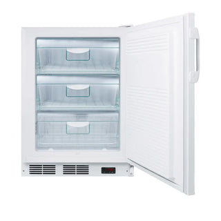 Accucold VT65MLPLUS2ADA 24" Wide All-Freezer ADA Compliant with NIST Calibrated Thermometer and Front Lock, 3.2 cu.ft.