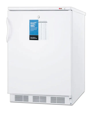 Accucold VT65MLPRO 24" Wide All-Freezer with Factory-Installed Probe Hole and Front Lock, -25°C Capable, 3.2 cu.ft.