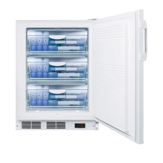Accucold VT65MLPROADA 24" Wide All-Freezer ADA Compliant with Factory-Installed Probe Hole, -25°C Capable, 3.2 cu.ft.