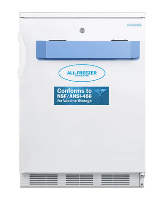 All-Freezer with NSF/ANSI-456 certification label on a white background