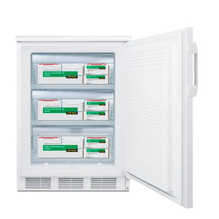 Accucold VT65MLVAC456 24" Wide Built-In All-Freezer Certified to NSF/ANSI 456 for Vaccine Storage, -25°C Capable, 3.2 cu.ft.