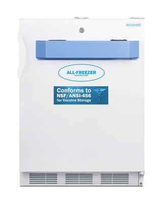 Accucold VT65MLVAC456ADA 24" Wide Built-In All-Freezer ADA Compliant, NSF/ANSI 456 Certified for Vaccine Storage, -25°C Capable, 3.2 cu.ft.