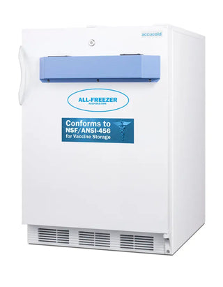Accucold VT65MLVAC456ADA 24" Wide Built-In All-Freezer ADA Compliant, NSF/ANSI 456 Certified for Vaccine Storage, -25°C Capable, 3.2 cu.ft.