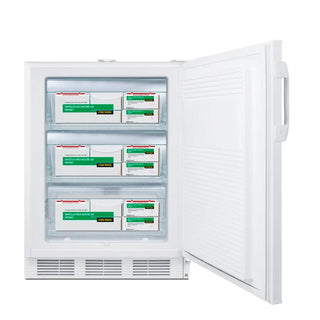 Accucold VT65MLVAC456ADA 24" Wide Built-In All-Freezer ADA Compliant, NSF/ANSI 456 Certified for Vaccine Storage, -25°C Capable, 3.2 cu.ft.