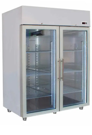 Accucold AHBBG492 2 Glass Doors Blood Bank Reach-In Refrigerator - R290 Propane Refrigerant