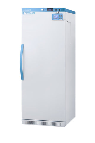 Accucold ARS12PVDL2B 12 Cu.Ft. Vaccine Refrigerator w/ One Section, Solid Door, Digital Data Logger