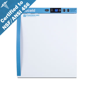 Accucold ARS1PV456 1 Cu.Ft. Compact Vaccine Refrigerator, Certified to NSF/ANSI 456