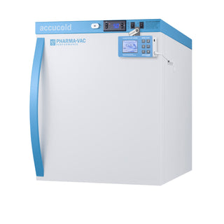 Accucold ARS1PVDL2B 1 Cu.Ft Compact Vaccine Refrigerator w/ Solid Door, Digital Data Logger