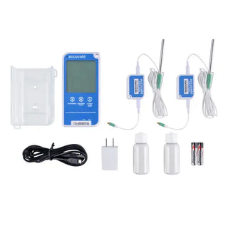 Accucold DL22BWIFIKIT WiFi Enabled Dual Channel Digital Data Logger (DDL), Large Storage Capacity