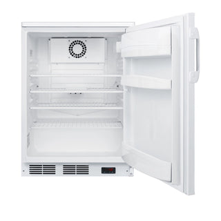 Accucold FF6LWBIPLUS2 24" Wide Built-In All-Refrigerator with NIST Calibrated Thermometer, 5.5 cu.ft.