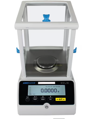 Adam Equipment SAB 514i Solis analytical balance with graphic display on a white background