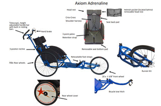 Adaptive Star Axiom Adrenaline Axiom Adrenaline High Performance Racing Chair