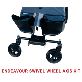 Adaptive Star Axiom Endeavour Folding Special Needs All-Terrain Push Chair, 3 Size Options, Red or Navy