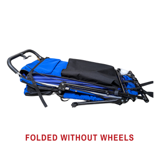 Adaptive Star Axiom PHOENIX Special Needs Foldable All-Terrain 3 Wheeled Push Chair, Red or Royal Blue