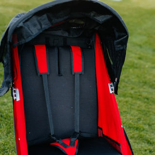 Adaptive Star Seat Back Insert Pad, 3D Mesh Material, 5-Point Harness