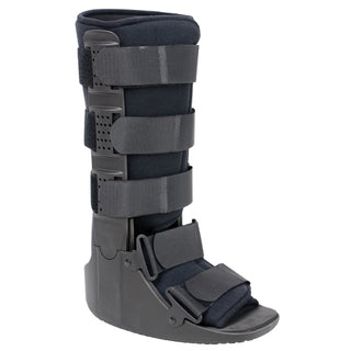 Advanced Orthopaedics 360Z  black orthopedic boot with straps on a white background