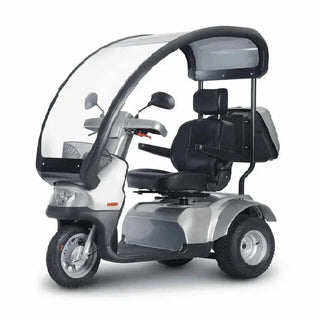 Afikim Afiscooter S3 Series 3-Wheel Heavy-Duty Mobility Scooter, S3 Touring AT All Terrain GT Canopy Edition