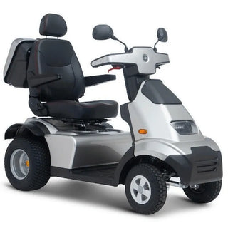 Afikim Afiscooter S4 Series 4-Wheel Heavy-Duty All Terrain, GT Premium Single Seat Mobility Scooter