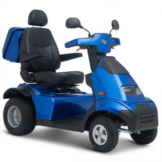 Afikim Afiscooter S4 Series 4-Wheel Heavy-Duty All Terrain, GT Premium Single Seat Mobility Scooter