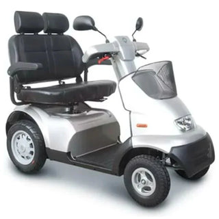 Afikim Afiscooter S4 Series 4-Wheel Heavy-Duty Mobility Scooter, S4 Duo 2-Passenger Edition