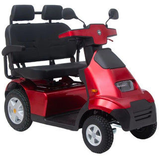 Afikim Afiscooter S4 Series 4-Wheel Heavy-Duty Mobility Scooter, S4 Duo 2-Passenger Edition