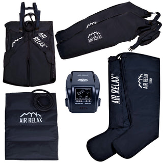 Air Relax Plus AR-3.0 Body Package with control unit, leg sleeves, arm sleeve, shorts and waist belt
