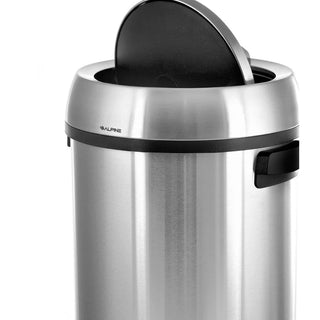 Alpine Industries ALP470-65L-1 upper body of the can with the swing lid flap open