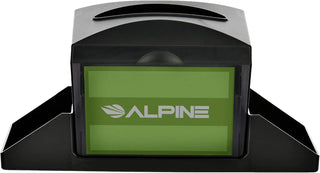 Alpine Industries ALP4332 napkin dispenser mounted on its condiment caddy base