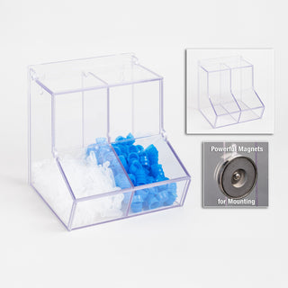 Poltex Double Bulk Bins With Lid