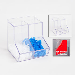 Poltex Double Bulk Bins With Lid