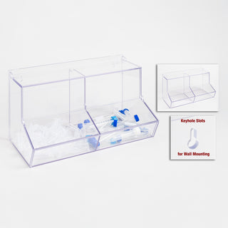 Poltex Double Bulk Bins With Lid