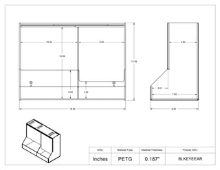 Poltex Combo Eyewear / Earplug Bulk Dispenser