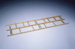 Bailey Manufacturing Model 210 Foot Placement Ladder on a blue background