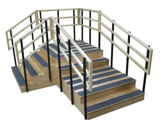 Bailey Manufacturing Model 4535 Bariatric Training Stairs