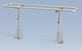 Bailey Manufacturing Model 577/580/582/590 Hemiplegic Parallel Bars, Floor Mounted