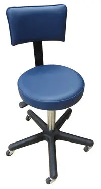 Bailey Manufacturing Model 749 Stools and Chairs with a backrest on a white background
