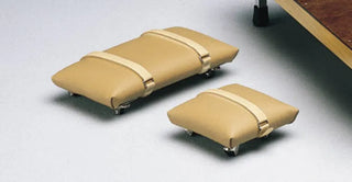 Bailey Manufacturing Model 768/769 Execise Skates with wheels on a light gray surface.