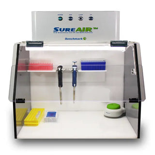 Benchmark Scientific B5200 SureAir™ PCR Workstation on a white background